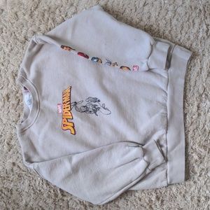 Zara Marvel spiderman sweatshirt